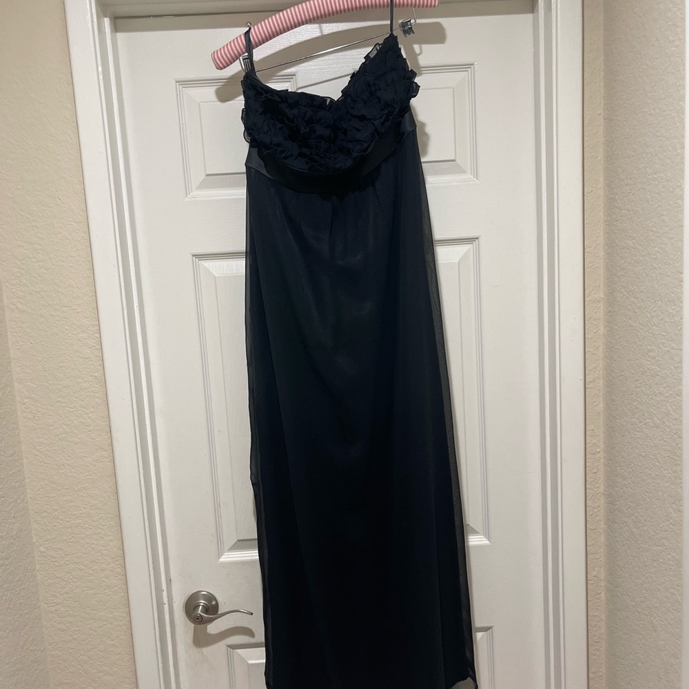 New York and Company Elegant Black Evening Gown - NWT Size 6